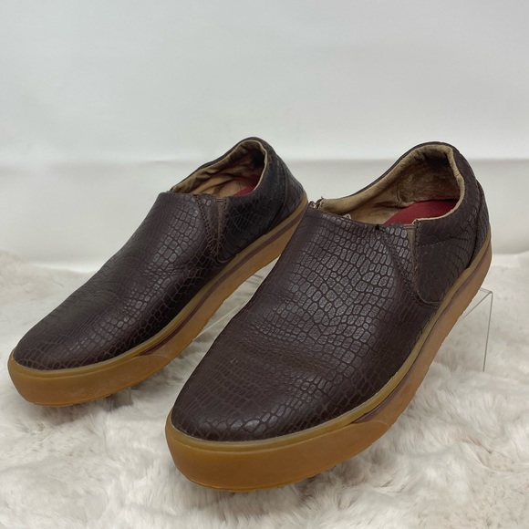 Twisted X Men's Slip-On Casual Sneakers - MCA0030 Brown Leather size 9M - Picture 2 of 11